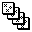 Third Dimension icon: An isometric view of four square playing grids with X and O marks, stacked vertically.