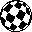 Vanlandingham icon: A ball, spherically textured with a black and white checkerboard pattern.